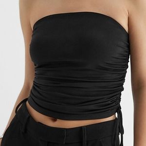 Express Body Contour Compression Ruched Side Tie Cami